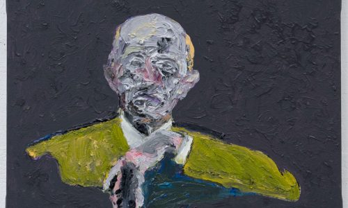 Arnold Schönberg 3, 2011, oil canvas, 40x50cm