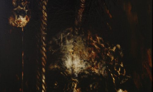 Voo Doo, 2008, Öl auf Leinen, 43,5 x 28 cm